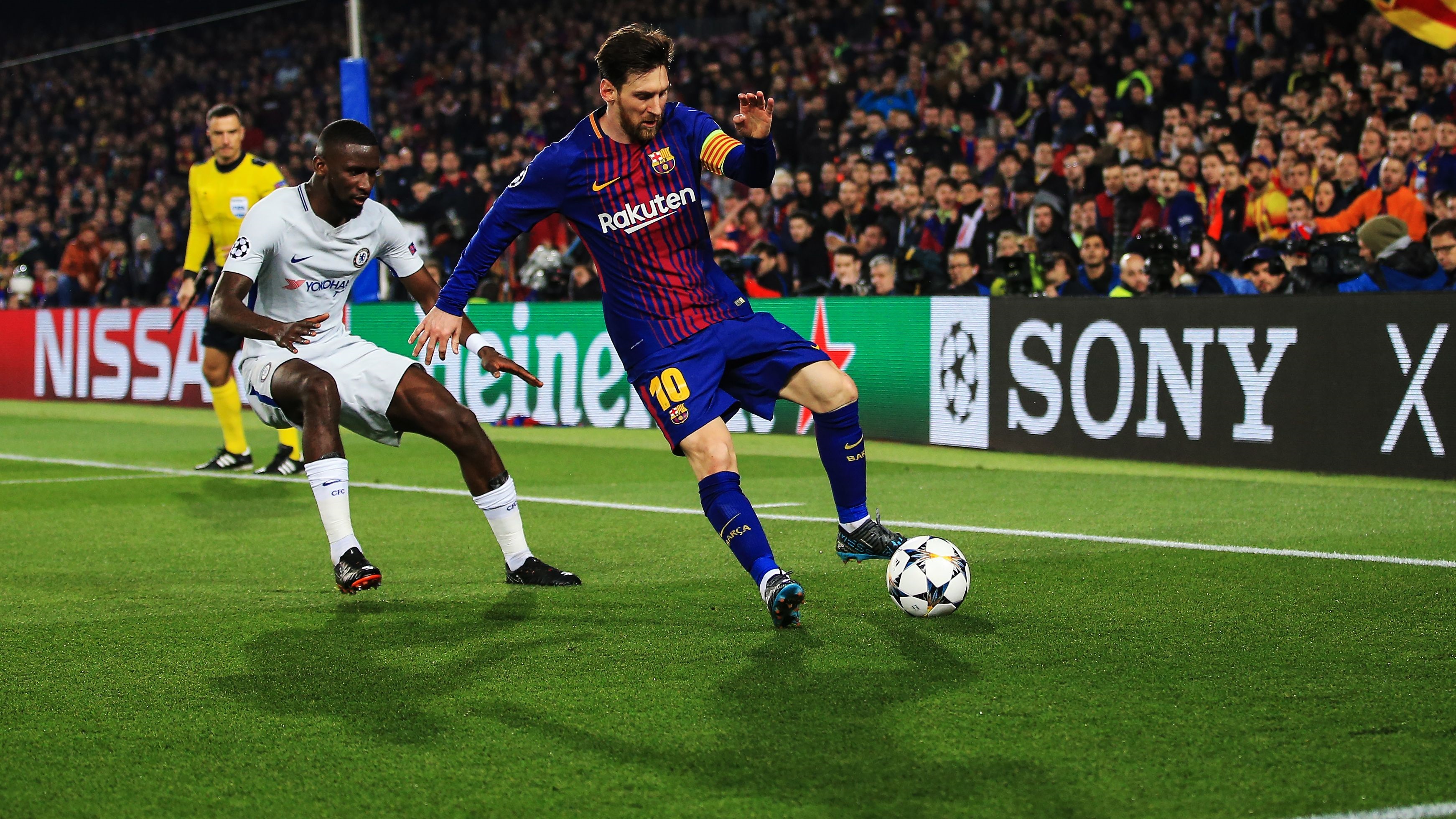 Barcelona v Chelsea, Spain - 15 Mar 2018